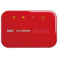 AtermWM3500R(AT)R モバイルWiMAXルータ レッド PA-WM3500R(AT)R