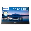 PHILIPS モバイルディスプレイ 15.6型/1920×1080/USB-C、Micro-HDMI/ブラック/スピーカー：なし/5年間フル保証/省資源化パッケージ/給電(PD)15W (16B1P3320/11)