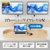 RATOC Systems 【キャンペーンモデル】ワイヤレスHDMI分配送受信機(1対2分配、HDMI to HDMI) (RS-WLSP1)