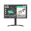 LG 27型 WQHD(25601440) IPS USB Type-C (27QN850-B)