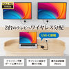 RATOC Systems 【キャンペーンモデル】ワイヤレスHDMI分配送受信機(1対2分配、USB-C to HDMI) (RS-WLSP2)