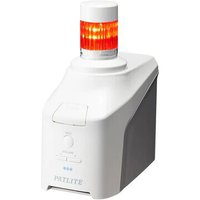 NHB4-1-R ネットワーク制御信号灯 直径40mm/1段/赤/ACアダプタ付属画像