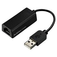 PLANEX USB-LAN100R 10/100M USB2.0 ドライバ内蔵有線LANアダプタ (USB-LAN100R)画像