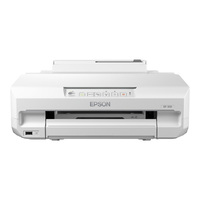 EPSON Colorio 多機能モデル EP-302(ホワイトモデル/A4/有線・無線LAN/EPSON-iPrint/前面2段+背面給紙/Blu-ray・DVD・CDレーベルプリント/6色染料) (EP-306)画像