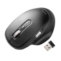 サンワサプライ Bluetoothワイヤレスマウス(高速スクロール・チルトホイール・サイド (MA-WBIRS635BK)画像