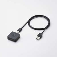 ELECOM 指紋認証リーダー/有線/Win/MoC/USB-A/ブラック (CR-FI50UBK)画像