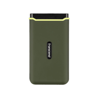 Transcend 2TB 外付け SSD ESD380C USB 3.2 Gen 2 Type C (TS2TESD380C)画像