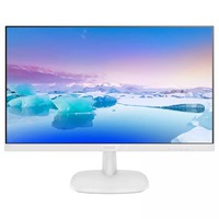 PHILIPS 液晶ディスプレイ 27型/1920×1080/DisplayPort、HDMI、D-Sub/ホワイト/スピーカー：あり/5年間フル保証 (273V7QJAW/11)画像