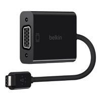 BELKIN F2CU037BTBLK USB-C to VGA アダプター (F2CU037BTBLK)画像