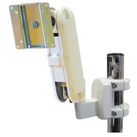 日本フォームサービス 本体+直付垂直ベース+ポールクランプ FFP-BA75-BWPC-2 (FFP-BA75-BWPC-2)画像