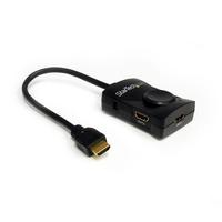 StarTech HDMIスプリッター 1入力2出力対応HDMIディスプレイ分配器 オーディオ対応 USBバスパワー対応 (ST122HDMILE)画像