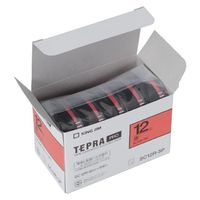 KING JIM SC12R-5P PROテープエコパック(赤)12mm幅8m5個入 (SC12R-5P)画像