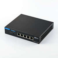 ELECOM Giga対応スイッチングHub/5ポート/10G/金属筐体 (EHC-X05MA-HB)画像