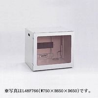 ELECOM FA防塵パソコンロッカー まもる君 Light48(W750×H650×D750mm) (L48F767)画像