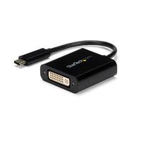 StarTech USB Type-C – DVI変換アダプタ ブラック CDP2DVI (CDP2DVI)画像