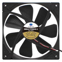ainex CFZ-140GLB OMEGA TYPHOON G 140mm 究極静音タイプ (CFZ-140GLB)画像