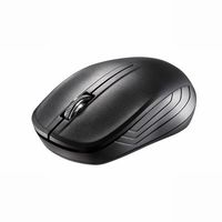 BUFFALO BSMRW21BKZ 無線IR LEDマウス 3ボタン 簡易パッケージ ブラック (BSMRW21BKZ)画像