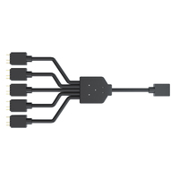 COOLER MASTER Addressable RGB 1-to-5 Splitter Cable (MFX-AWHN-1NNN5-R1)画像