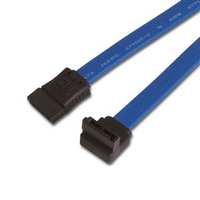 シリアルATAケーブル 片上L型コネクタ 30cm画像