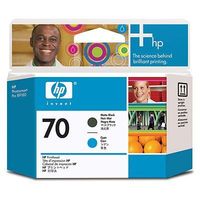 HP70 インクカートリッジ マットブラック/シアン C9404A画像