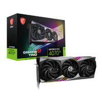 MSI MSI GeForce RTX 4070 Ti GAMING X TRIO 12G (GeForce RTX 4070 Ti GAMING X TRIO 12G)画像