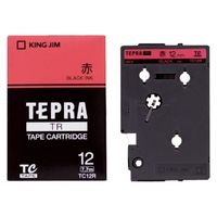 KING JIM TRテープパステル/赤 (TC12R)画像