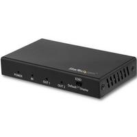 StarTech HDMI分配器 1入力2出力 4K/60Hz HDMI 2.0 スプリッター HDR (ST122HD202)画像