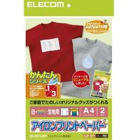 ELECOM EJP-CP1 アイロン転写紙(カラー&濃色用) (EJP-CP1)画像