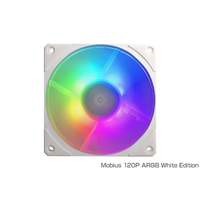 COOLER MASTER Mobius 120P ARGB White Edition (MFZ-M2DW-24NP2-R1)画像