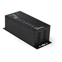 StarTech 7ポート産業用 USB 3.0ハブ ESD & 350Wサージ保護 (HB30A7AME)画像