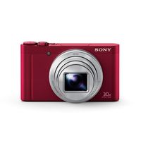 SONY デジタルスチルカメラ Cyber-shot WX500 (1820万画素CMOS/光学x30) レッド (DSC-WX500/R)画像