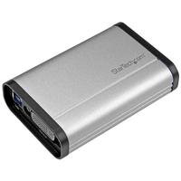 StarTech USB 3.0接続DVIビデオキャプチャーユニット 1080p/ 60fps対応 TV/テレビ 動画レコーダーデバイス アルミ筐体 DVI-I(メス) – USBタイプB(メス) (USB32DVCAPRO)画像