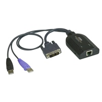 ATEN スマートカードリーダー対応 DVI・USBコンピューターモジュール (KA7166)画像