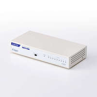 ELECOM Giga対応スイッチ/8ポート/金属筐体/電源内蔵/ホワイト (EHC-BG01-8MW)画像