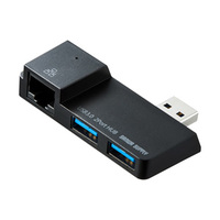 サンワサプライ Surface用USB3.0USBハブ USB-3HSS2BK (USB-3HSS2BK)画像