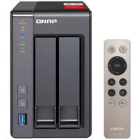QNAP TS-251+ 2×3.5inchドライブベイ HDDレス タワー型NAS (TS-251+)画像