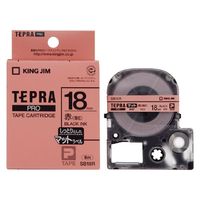 KING JIM テプラPROテープカートリッジ マットラベル (SB18R)画像
