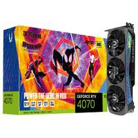 ZOTAC ZOTAC GAMING GeForce RTX 4070 AMP AIRO SPIDER-MAN: Across the Spider-Verse Bundle (ZTRTX4070AMPSP/ZT-D40700F-10SMP)画像