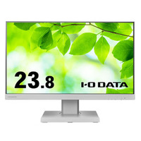 I.O DATA フリースタイルスタンド&USB Type-C搭載23.8型液晶ディスプレイ ホワイト (LCD-C241DW-F)画像