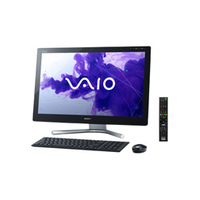 SONY VAIO Lシリーズ(24型/Win8/Corei5-3230M/4GB/2TB/Blu-ray/TV/OfficeH&B2013/ブラック) (SVL24136CJB)画像