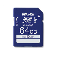BUFFALO RSDC-064GU1S UHS-I Class1 SDカード 64GB (RSDC-064GU1S)画像
