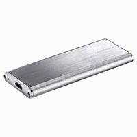 GREENHOUSE NVMe M.2 SSD専用外付けドライブケース シルバー (GH-M2NVU3A-SV)画像