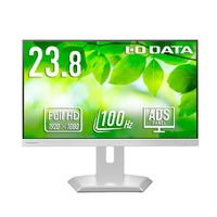 I.O DATA USB Type-C搭載&フリースタイルスタンド 23.8型液晶ディスプレイ ホワイト (LCD-C242SDW-F)画像